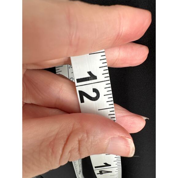 Zara Pants Medium Black Joggers Red Striped Pockets High Waist Stretch Sporty - Picture 8 of 9